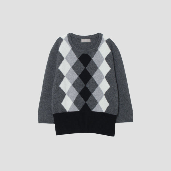 GRAPHIC ARGYLE KNIT