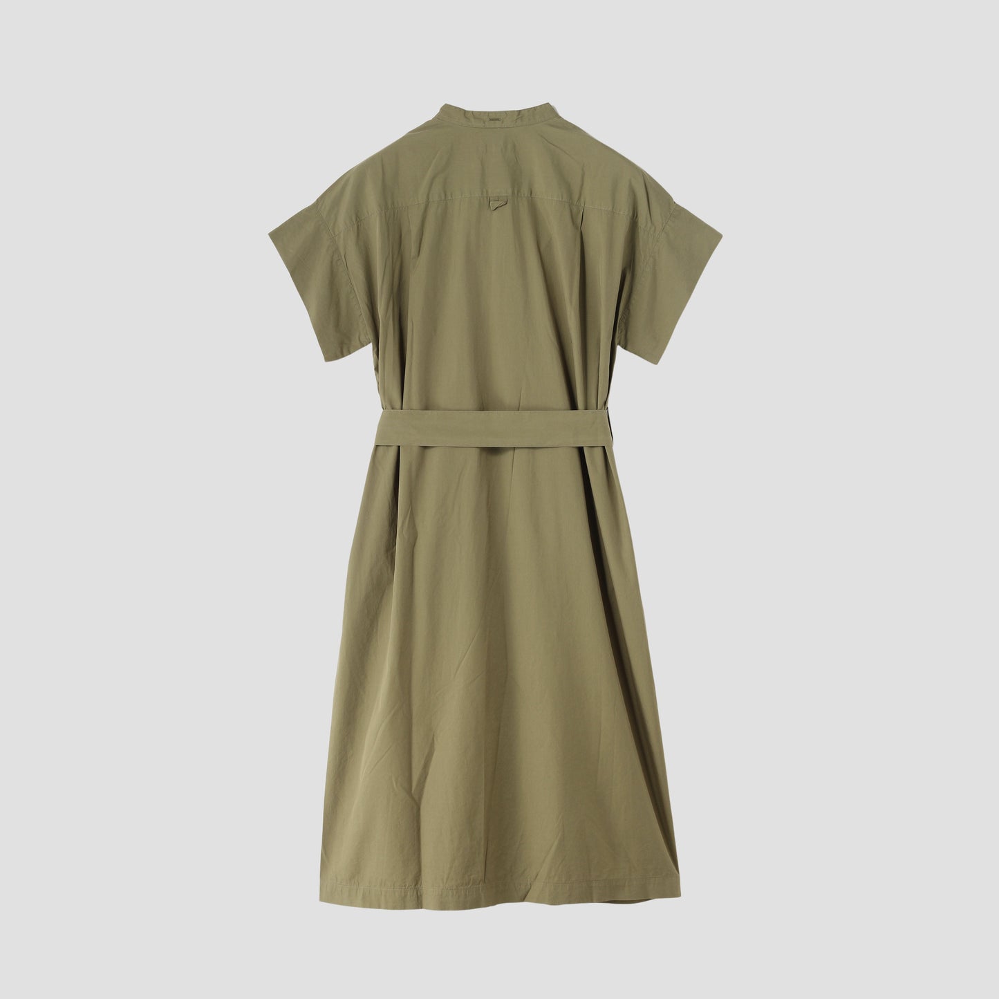 COTTON SILK CHAMBRAY DRESS
