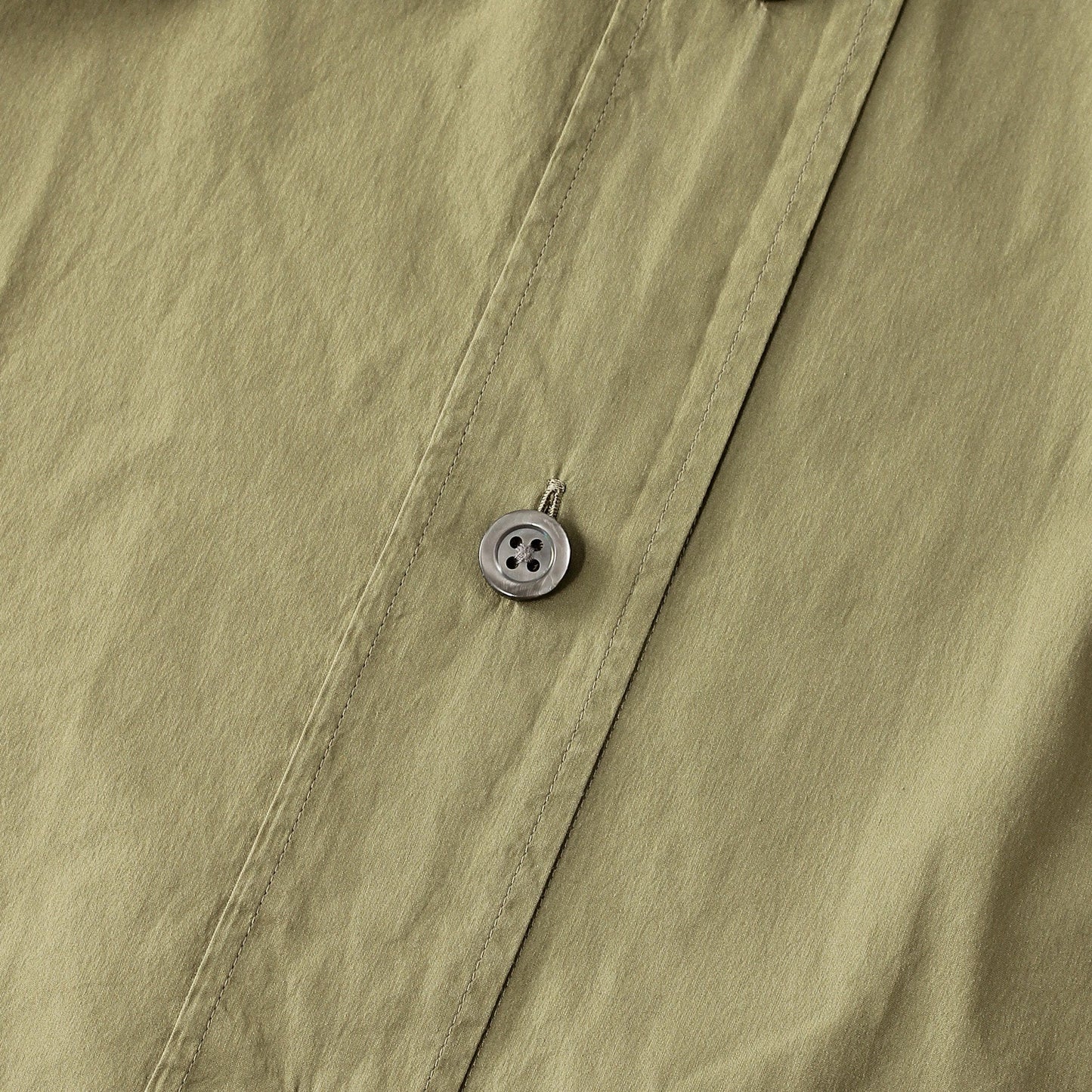 COTTON SILK CHAMBRAY DRESS