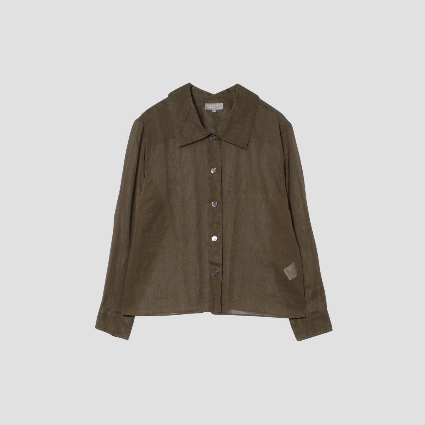 COTTON ORGANZA SHIRT
