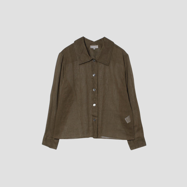 COTTON ORGANZA SHIRT
