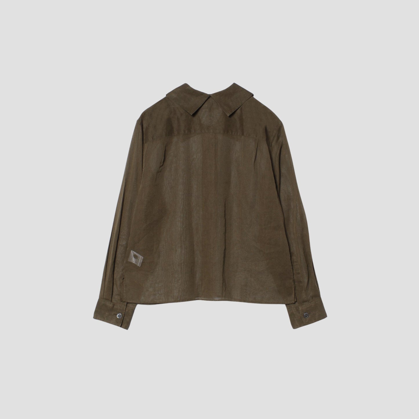 COTTON ORGANZA SHIRT