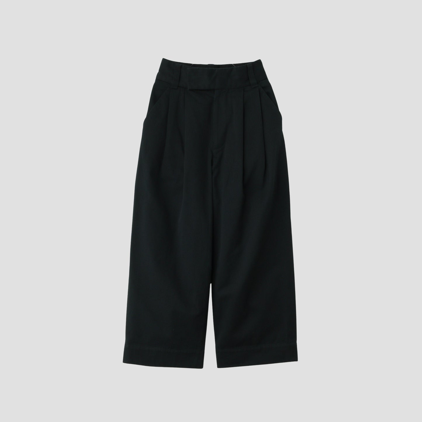 ORGANIC COTTON TWILL TROUSERS