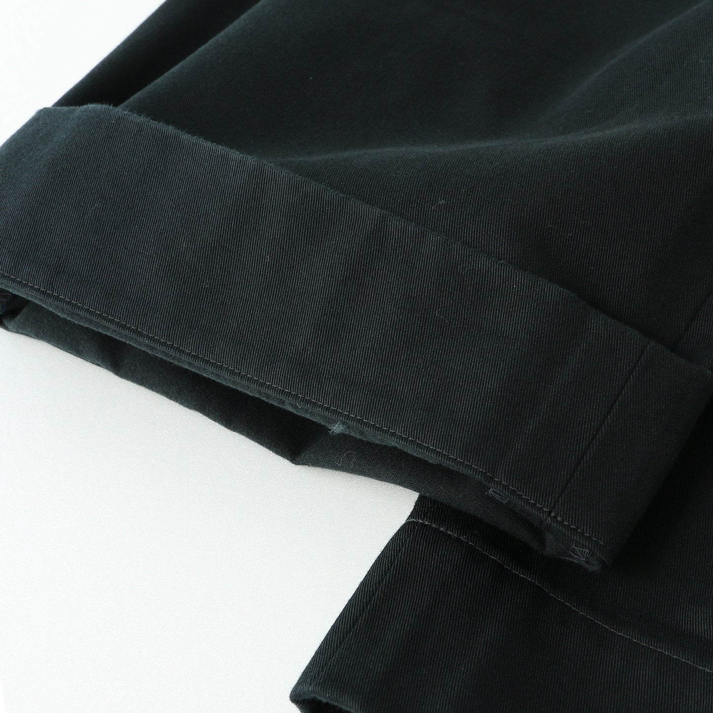 ORGANIC COTTON TWILL TROUSERS