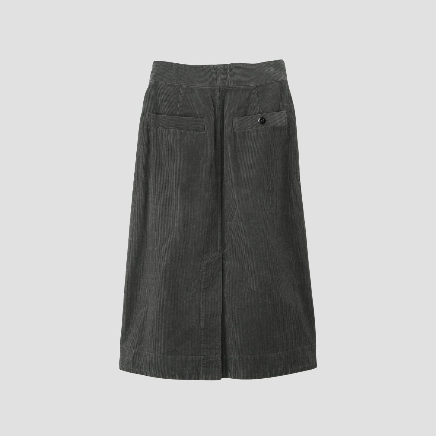 DRY COTTON NEEDLECORD SKIRT