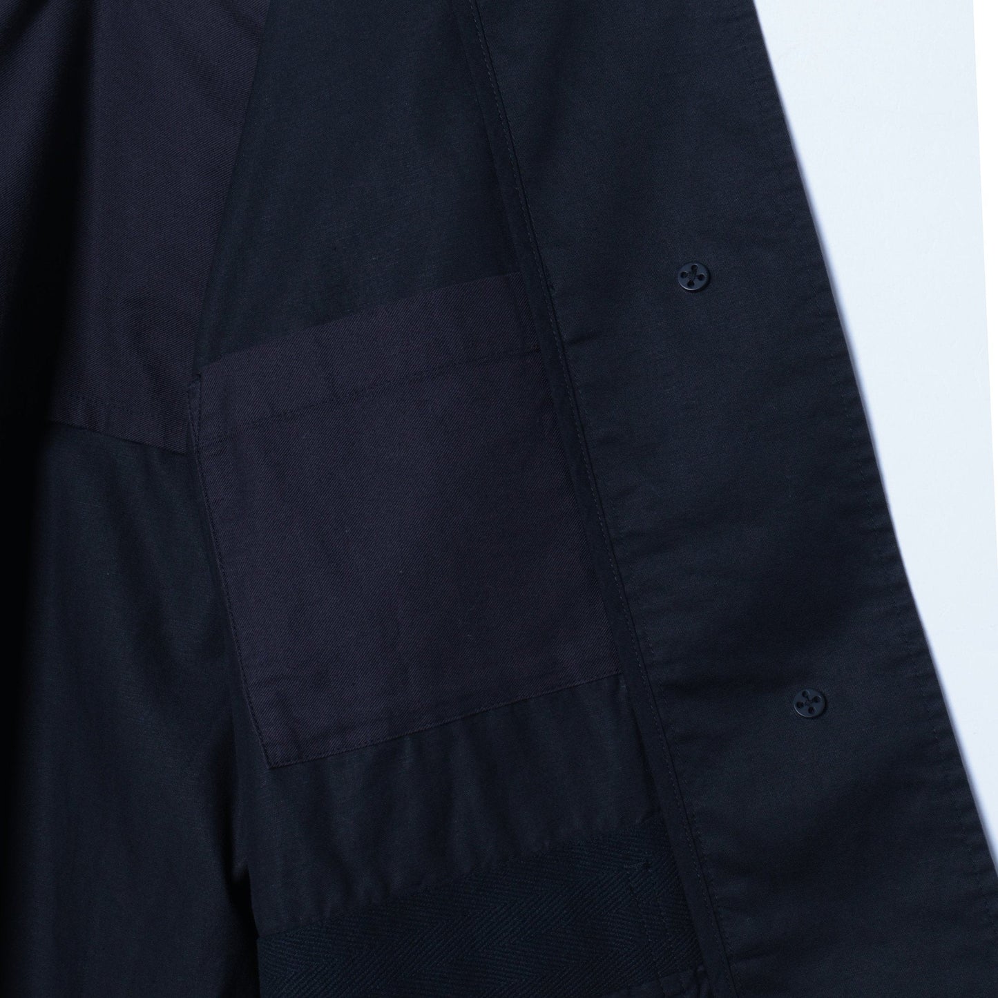WASHED COTTON LINEN COAT