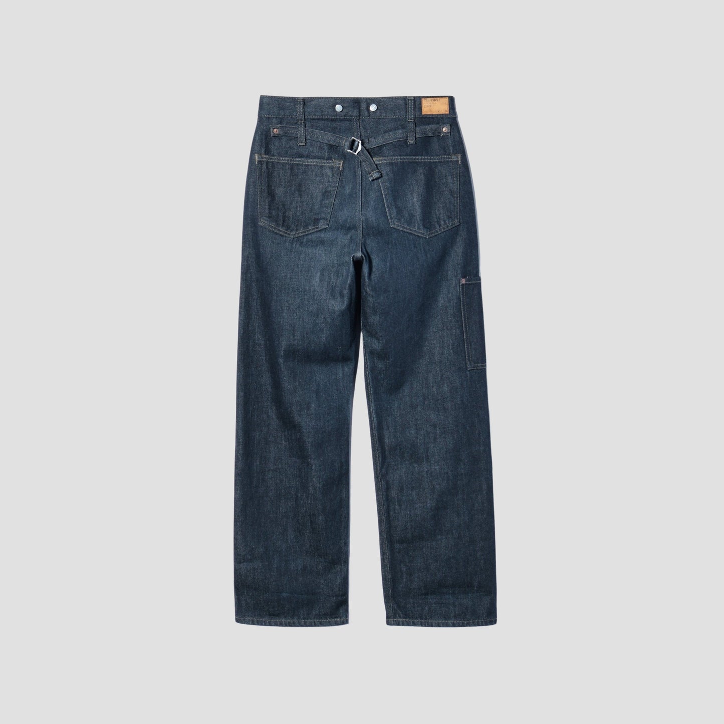 ORGANIC COTTON DENIM TROUSERS