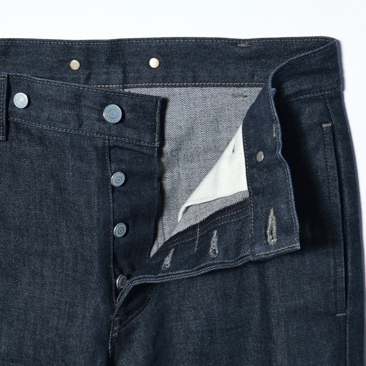 ORGANIC COTTON DENIM TROUSERS