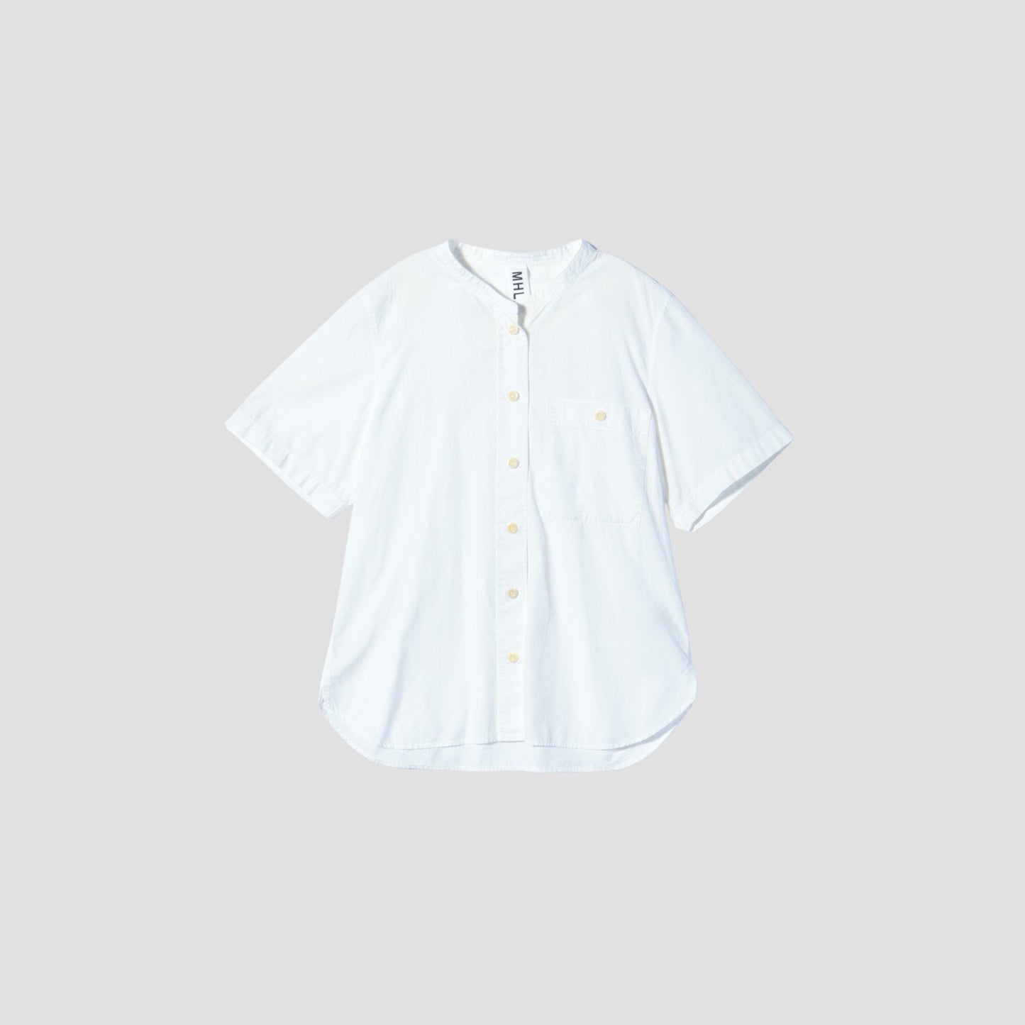 GARMENT DYE BASIC POPLIN SHIRT