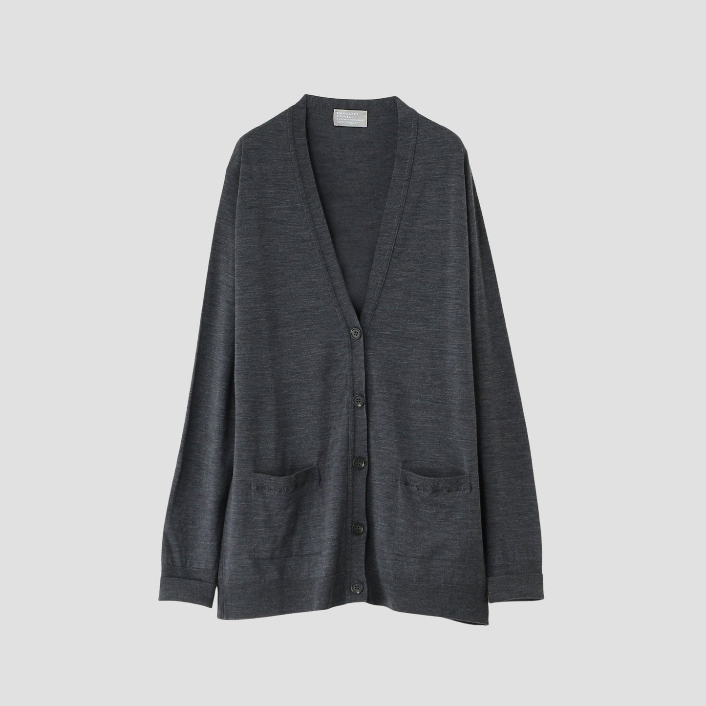 BASIC MERINO CARDIGAN KNIT