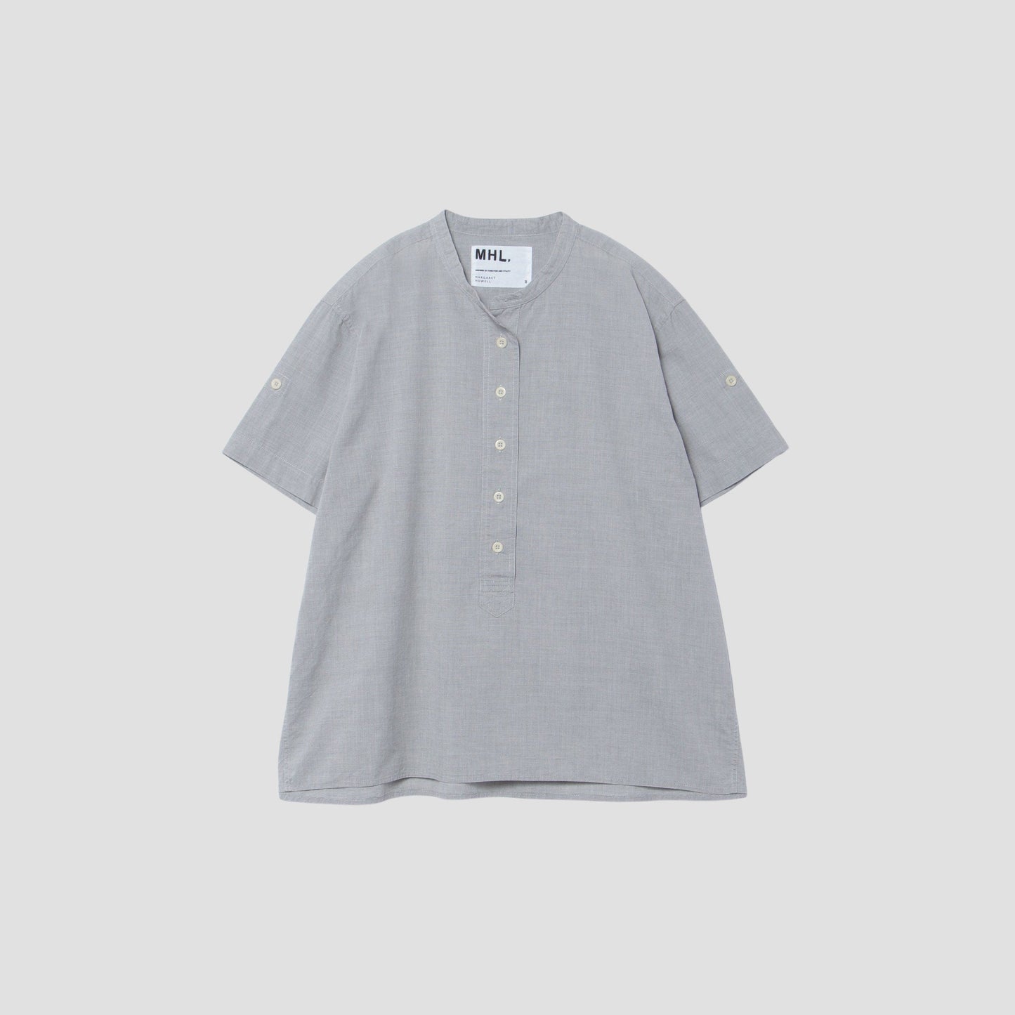 LIGHT END ON END COTTON SHIRT