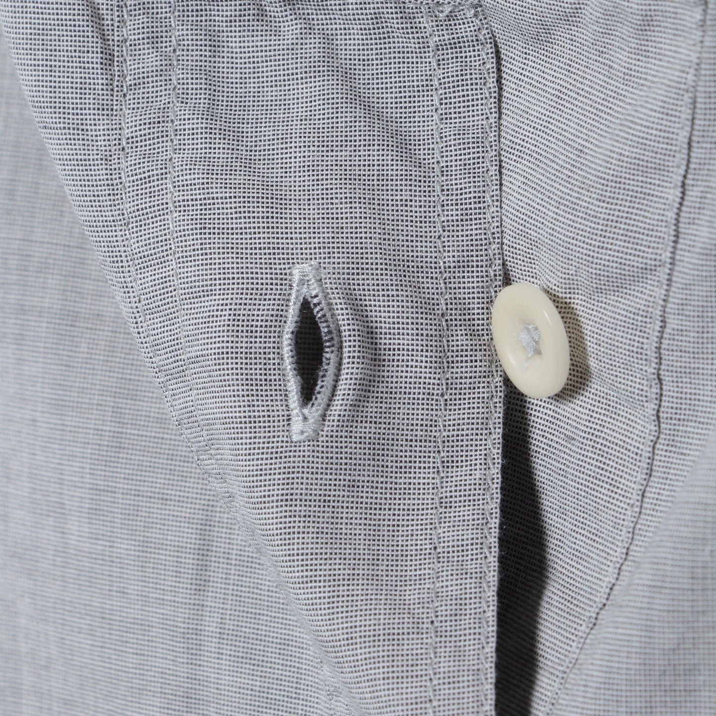 LIGHT END ON END COTTON SHIRT