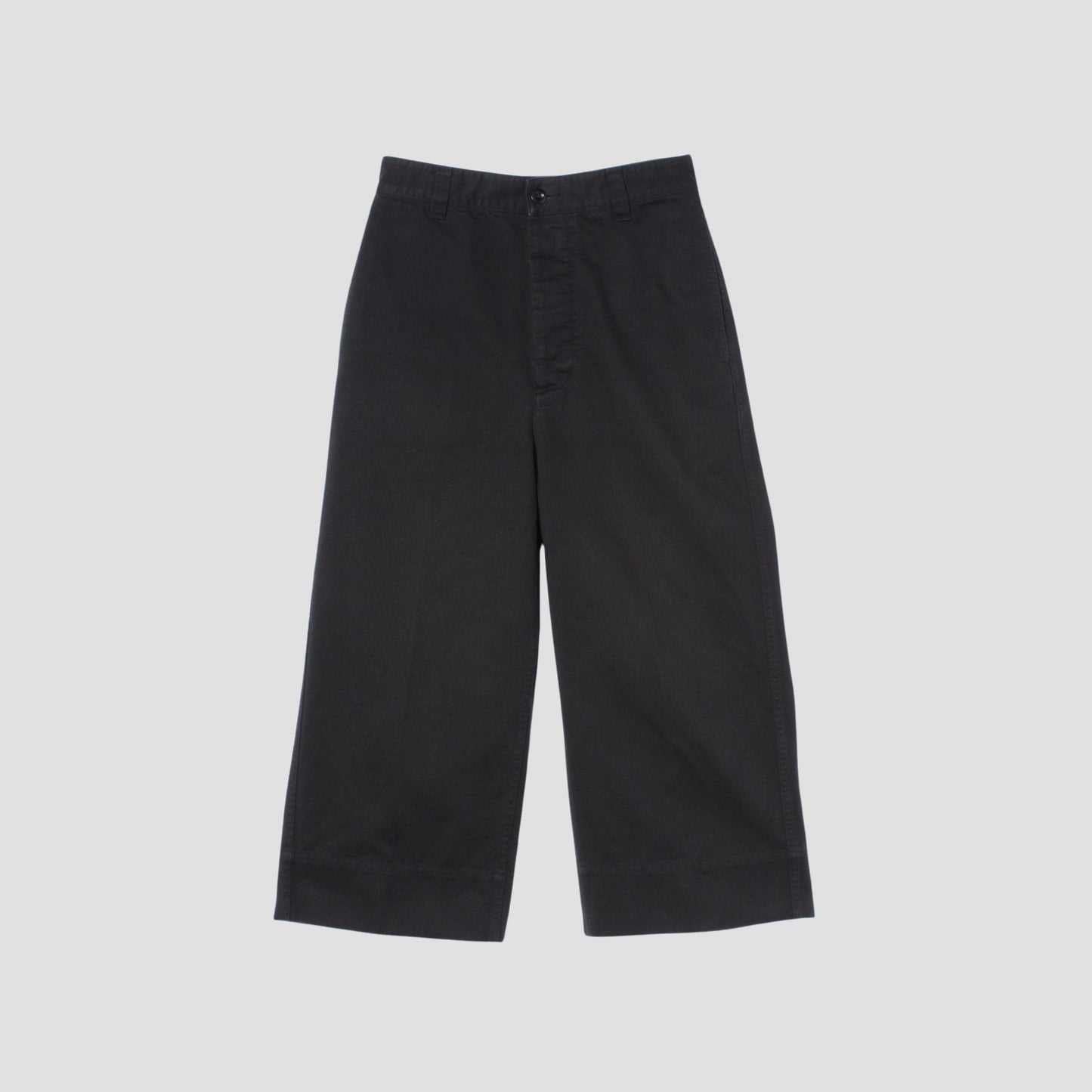 WASHED COTTON DRILL TROUSERS