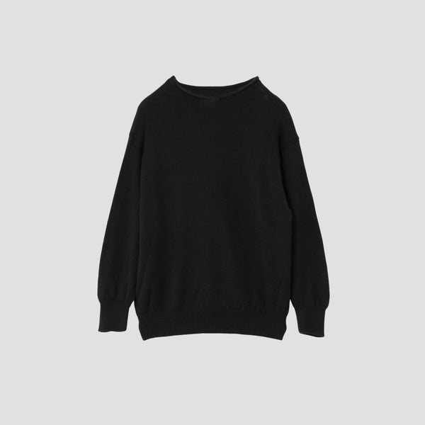 WOOL LINEN JUMPER KNIT