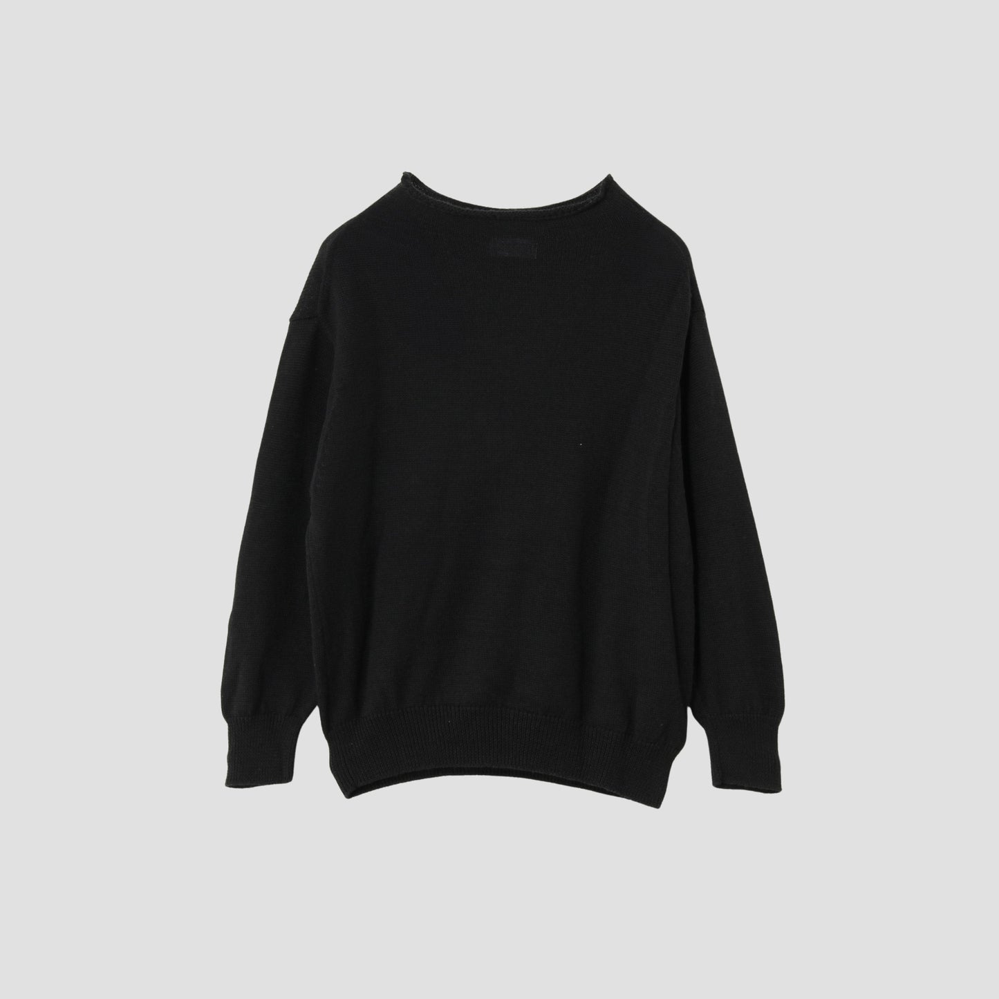 WOOL LINEN JUMPER KNIT