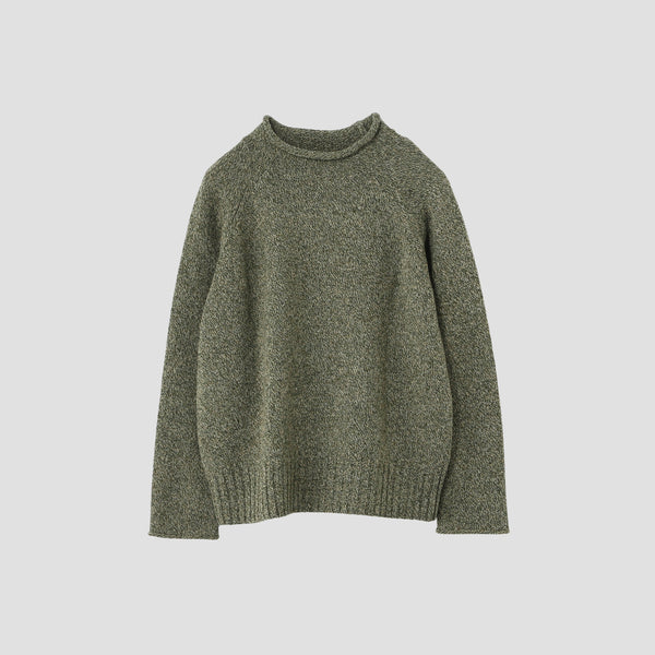 TWISTED YARN WOOL KNIT
