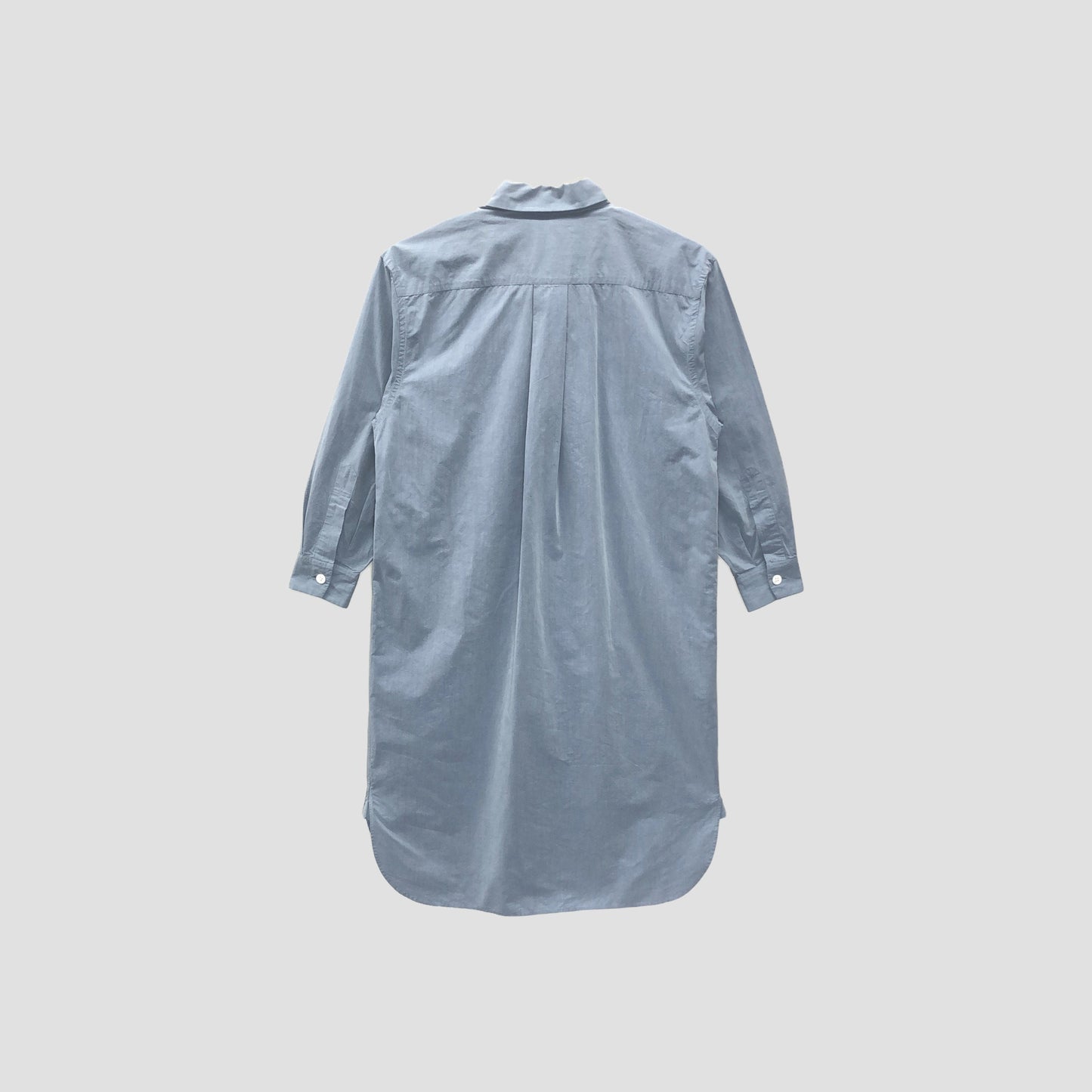 YARN DYED COTTON POPLIN DRESS