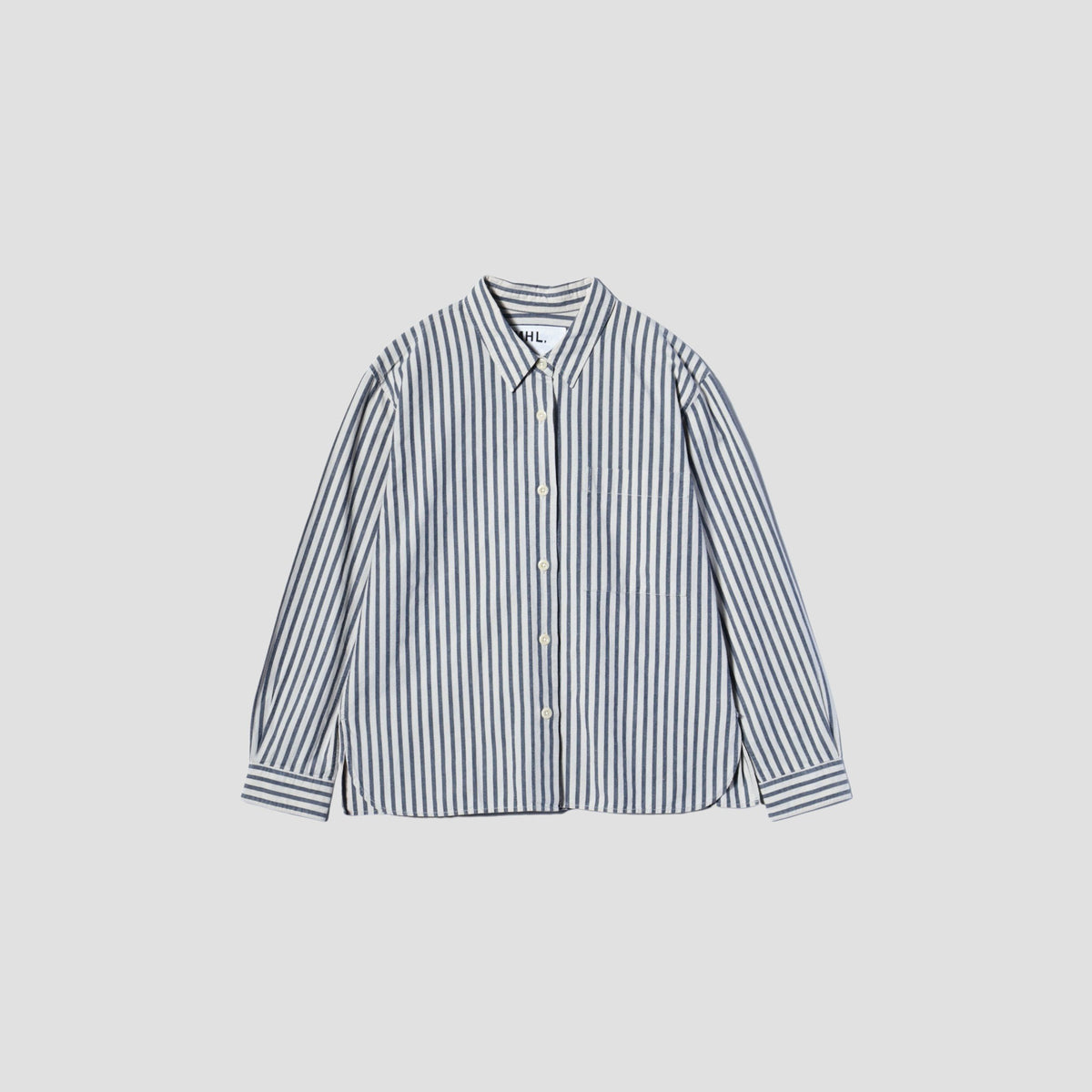 COTTON LINEN CHAMBRAY SHIRT