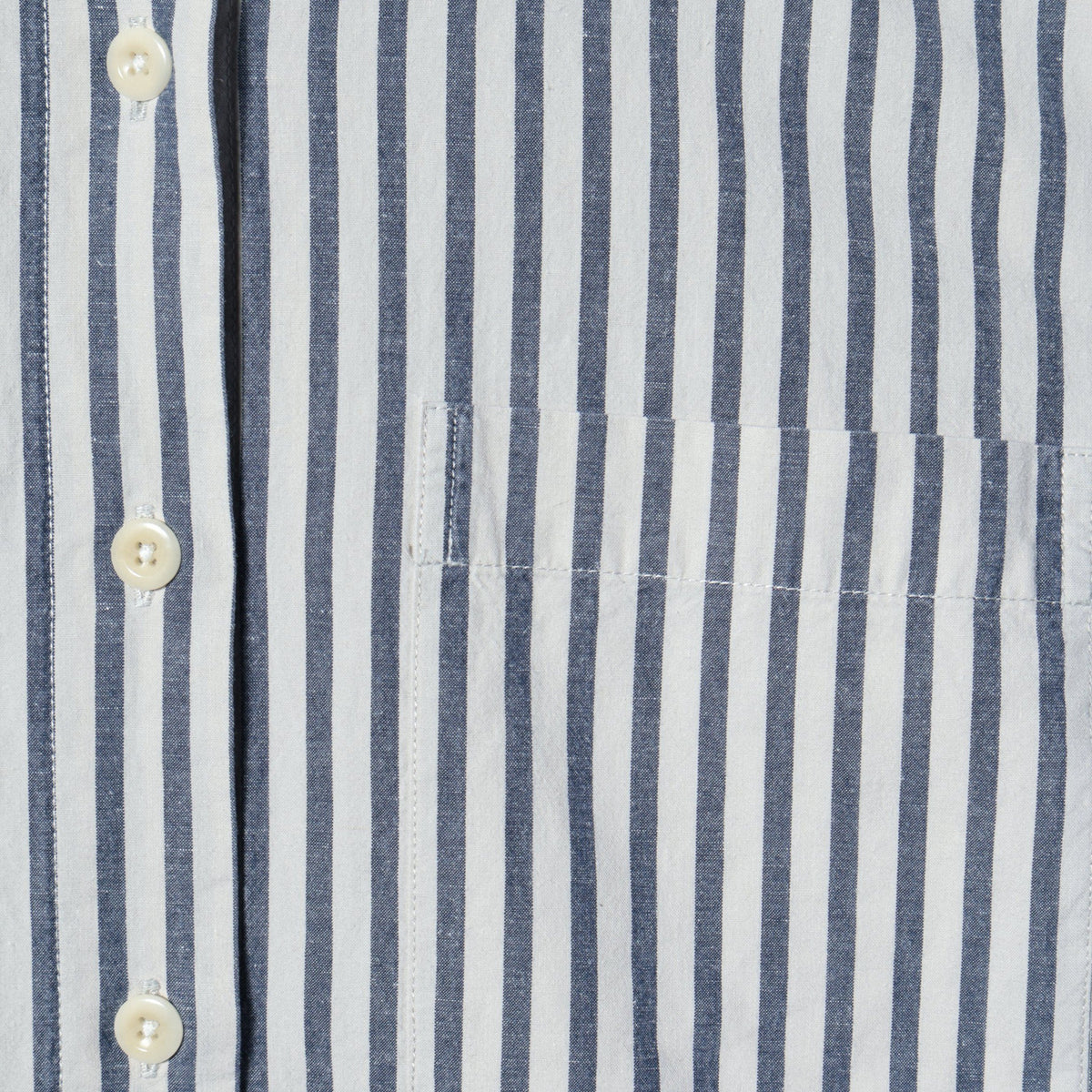 COTTON LINEN CHAMBRAY SHIRT
