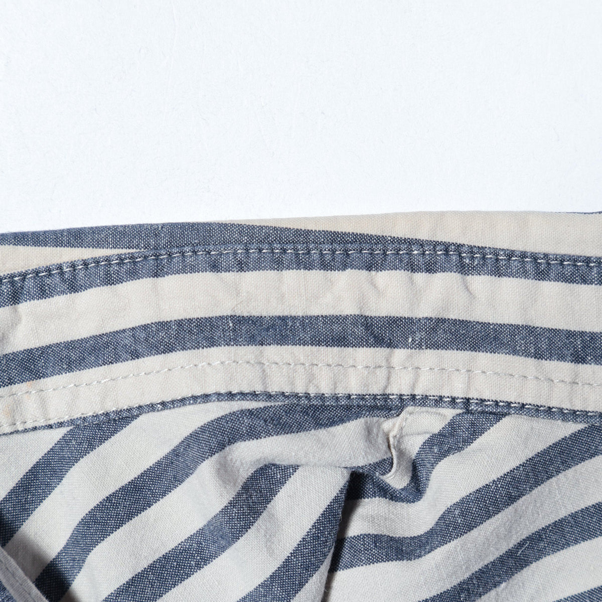 COTTON LINEN CHAMBRAY SHIRT