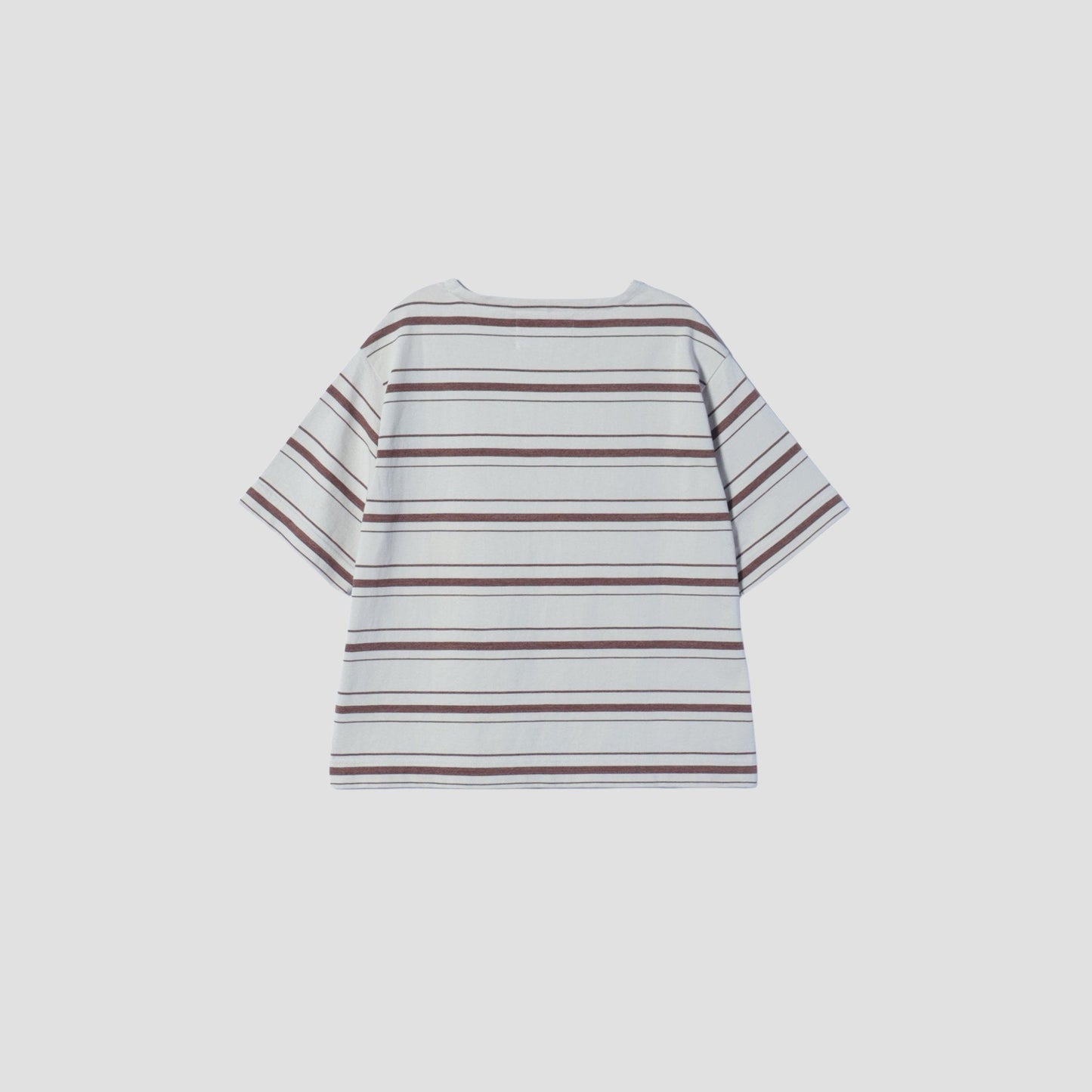 IRREGULAR STRIPE COTTON JERSEY