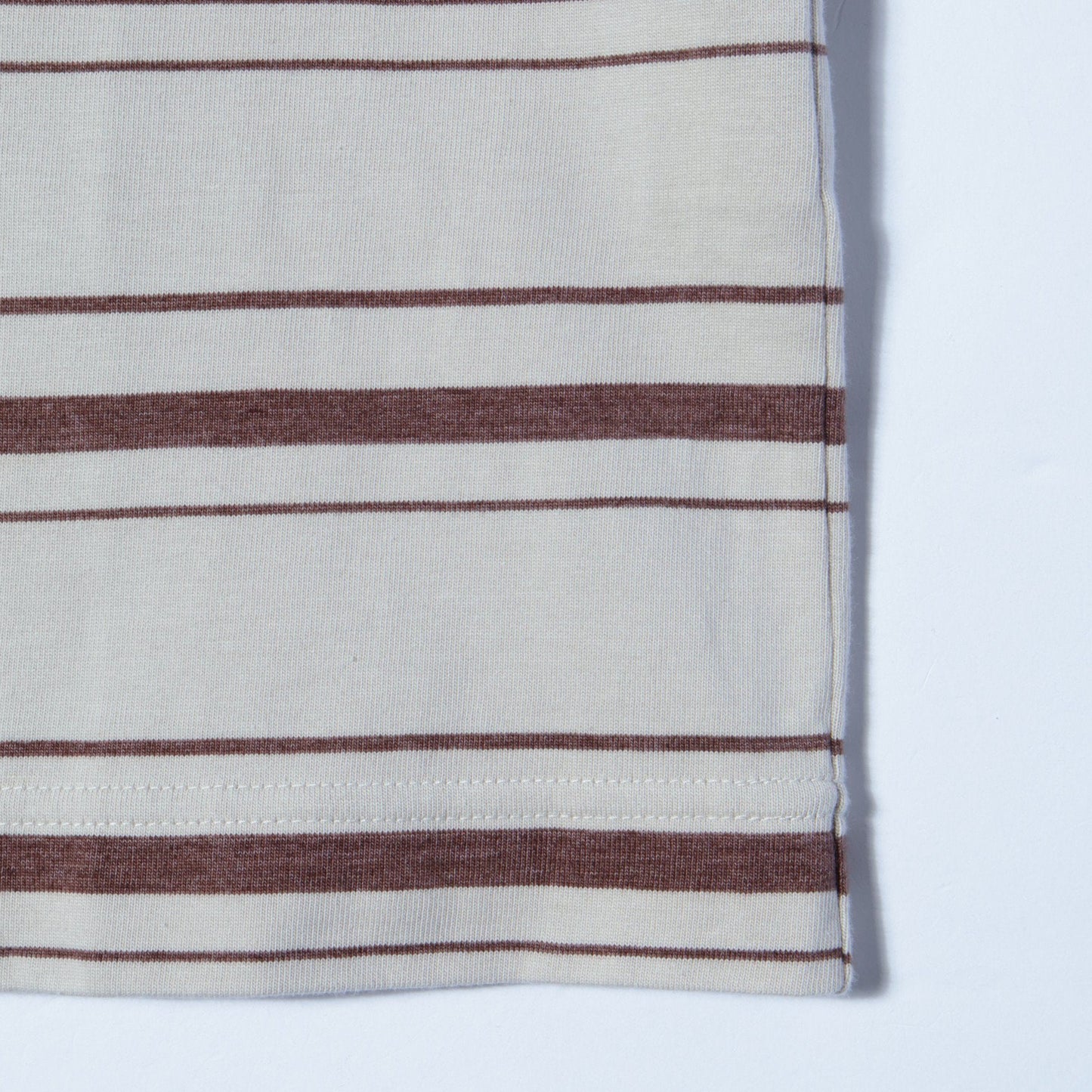 IRREGULAR STRIPE COTTON JERSEY