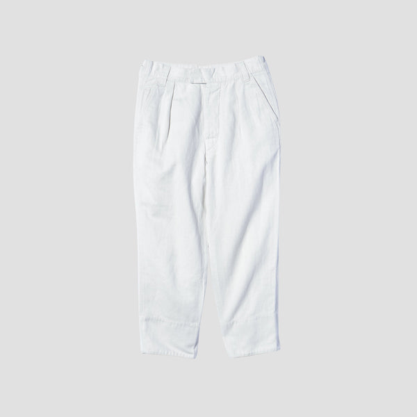 COTTON LINEN HERRINGBONE(MHL SHOP限定) TROUSERS