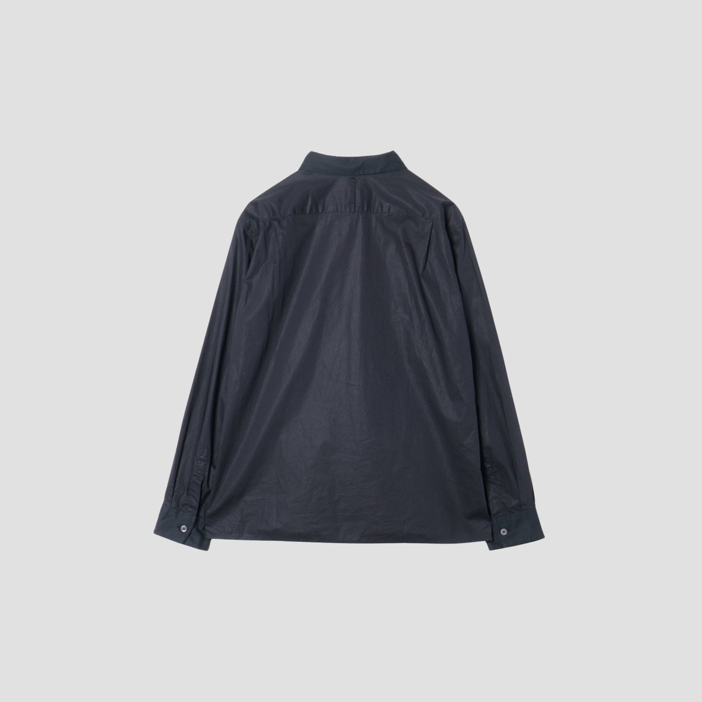 BLACK CHINTZ COTTON SHIRT