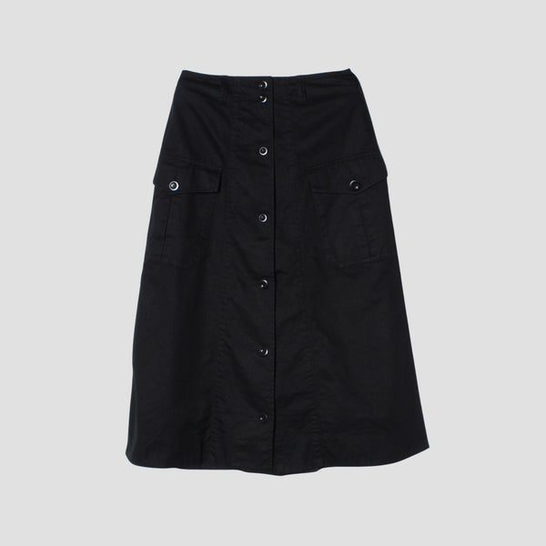 JAPANESE COTTON LINEN DRILL SKIRT