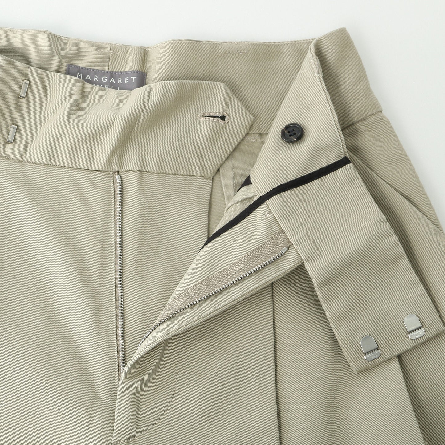 ORGANIC COTTON TWILL TROUSERS