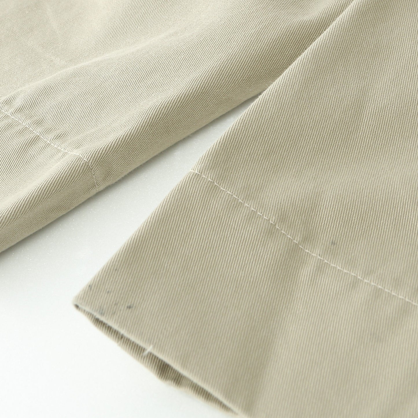 ORGANIC COTTON TWILL TROUSERS