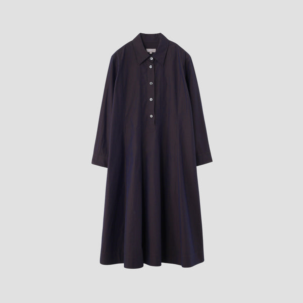 FINE COTTON CHAMBRAY DRESS