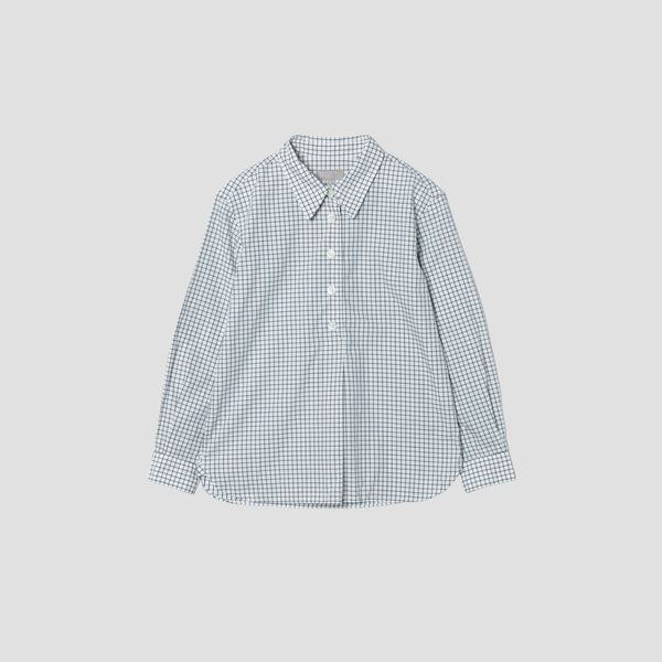 SIMPLE COTTON CHECK SHIRT