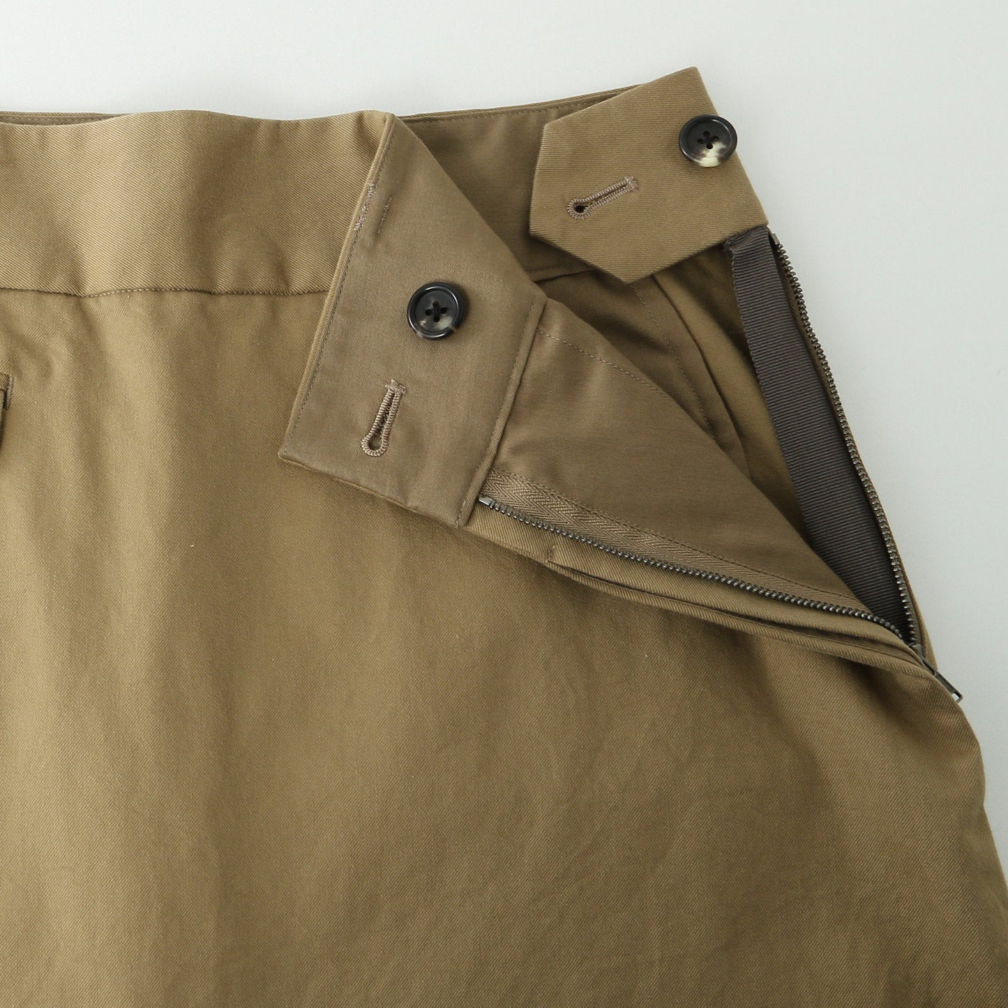 LIGHT COTTON TWILL SKIRT