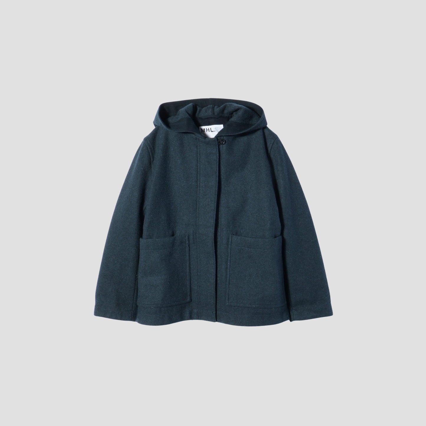 LIGHT WOOL MELTON COAT