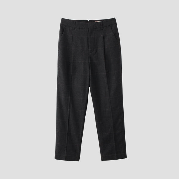 FINE WOOL FLANNEL TROUSERS