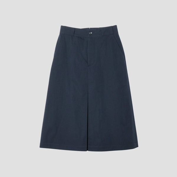 FINE WOOL TWILL SKIRT