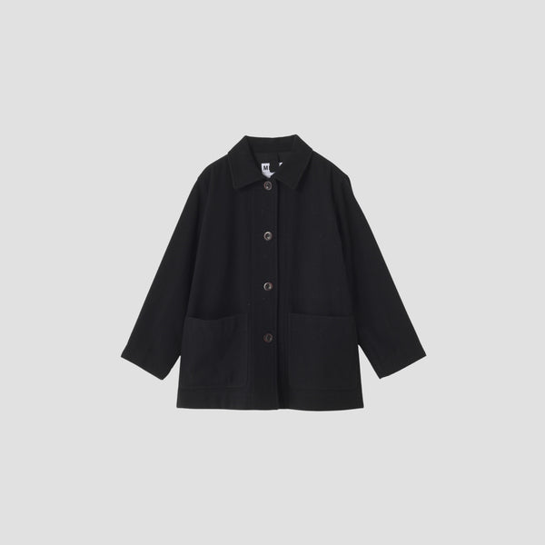 FELTED SHETLAND WOOL BLOUSON