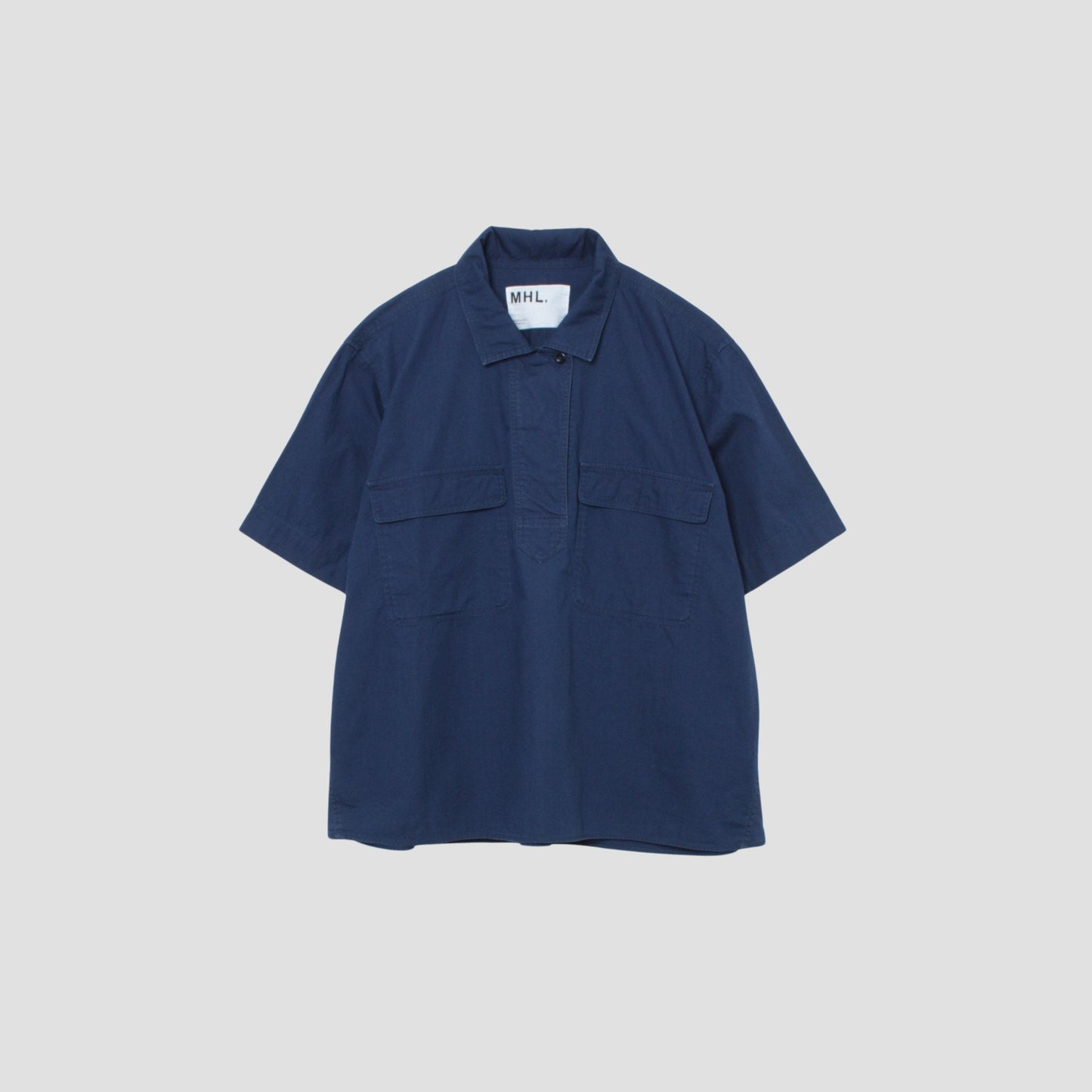 FADED COTTON POPLIN(MHL SHOP限定) SHIRT