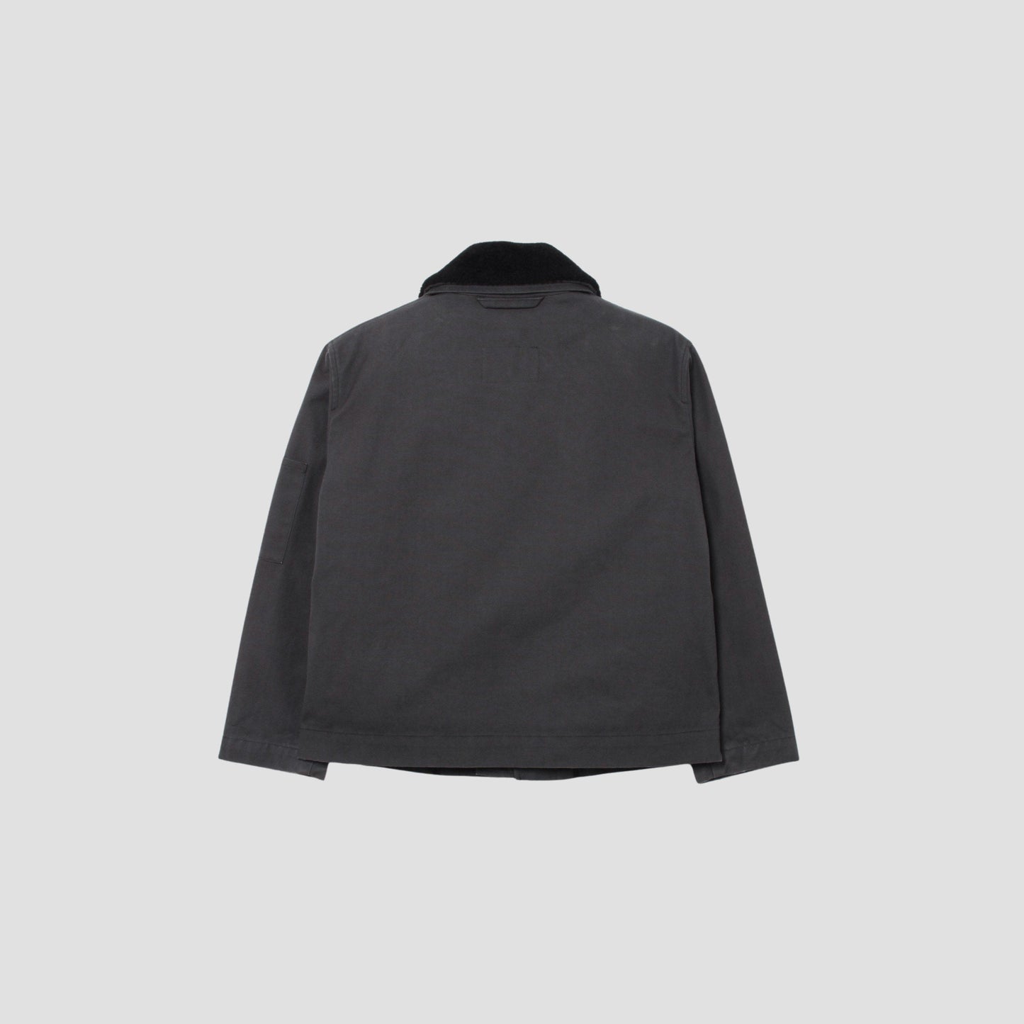 TUMBLED COTTON CANVAS BLOUSON