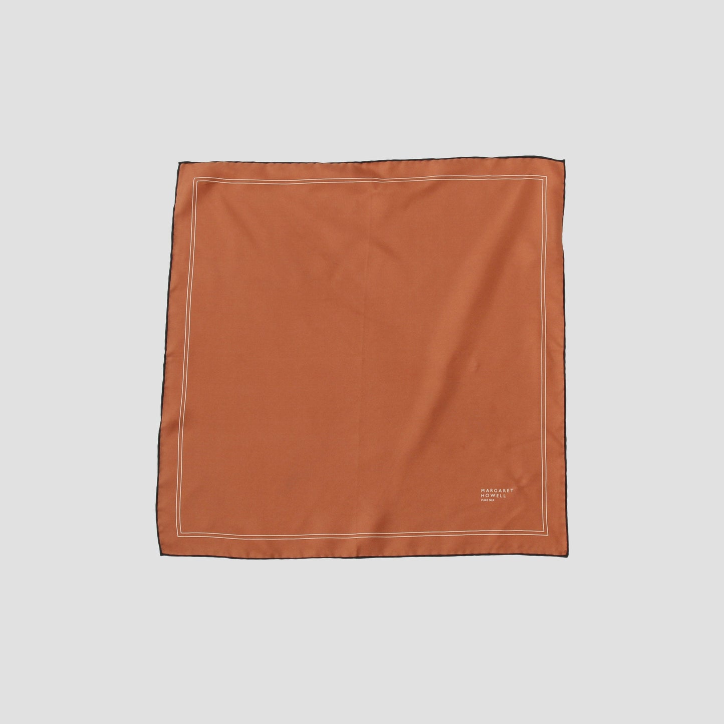 FRAME PRINT SILK SCARF