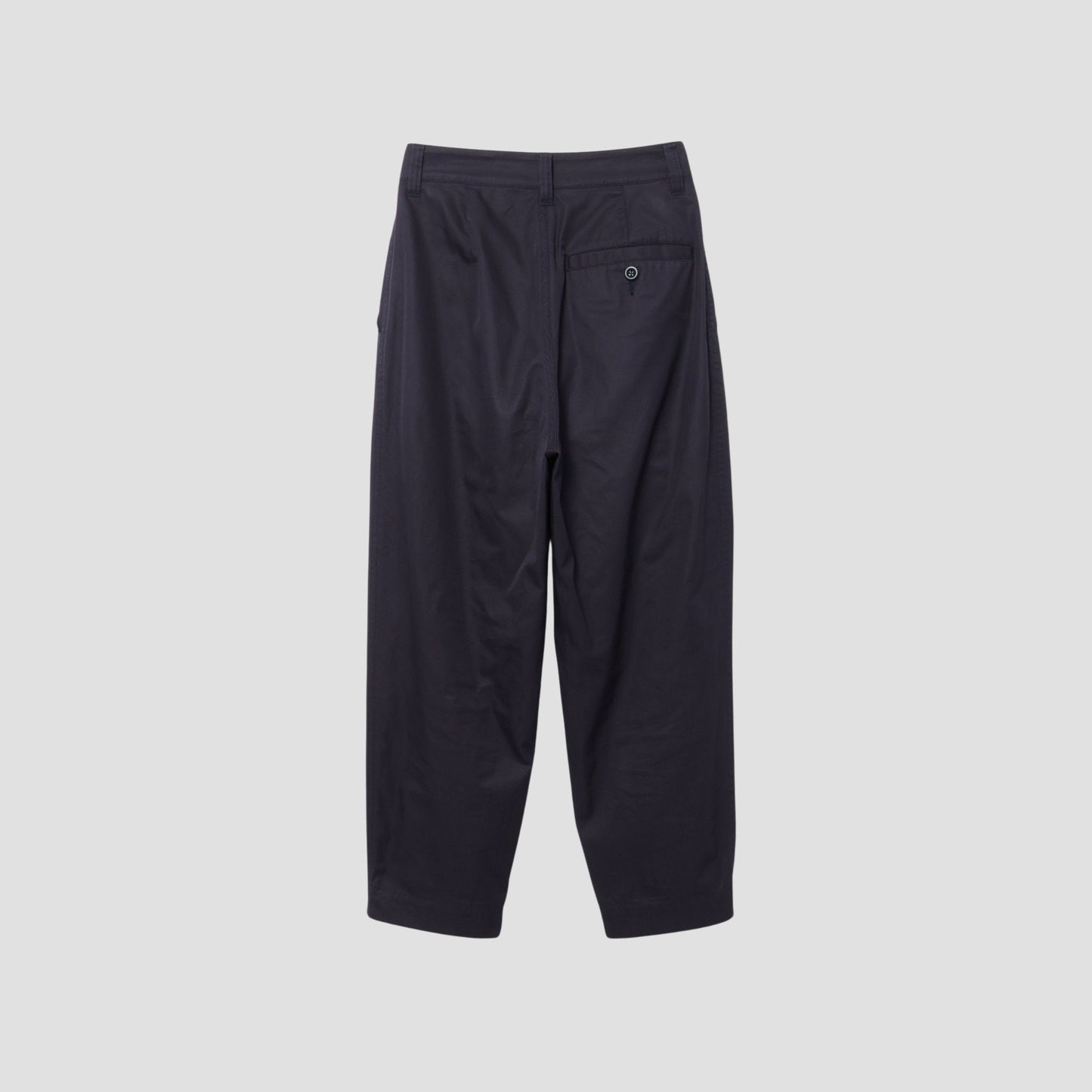 CRISP COTTON TWILL TROUSERS