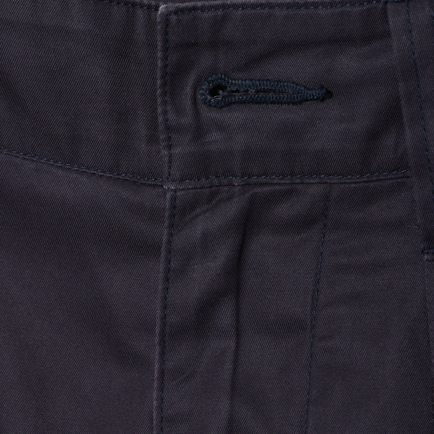 CRISP COTTON TWILL TROUSERS