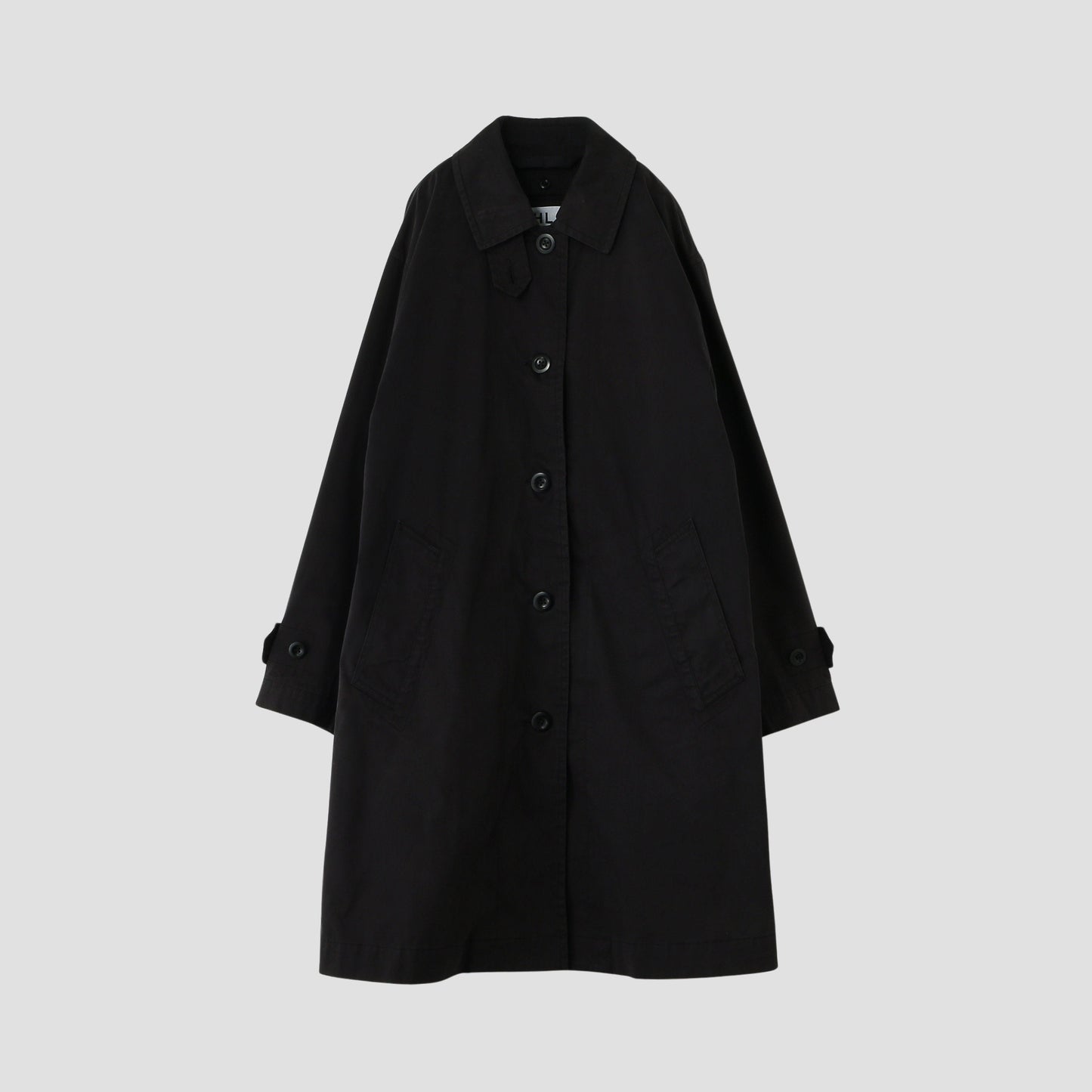 COTTON NYLON CANVAS COAT