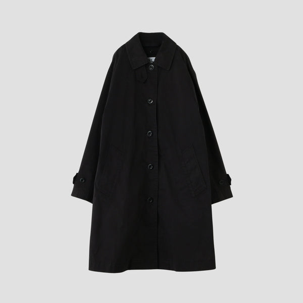 COTTON NYLON CANVAS COAT