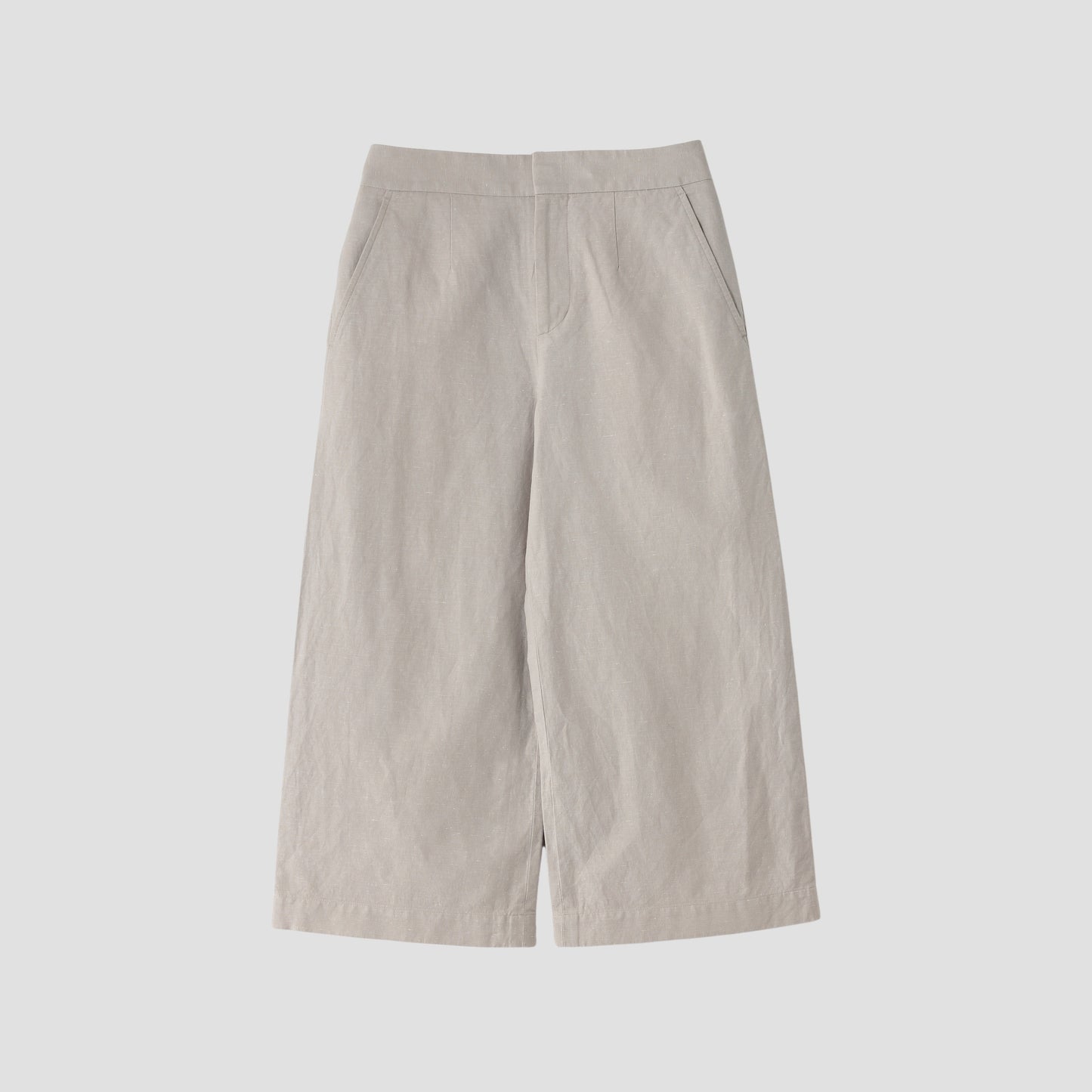 COTTON LINEN TROUSERS