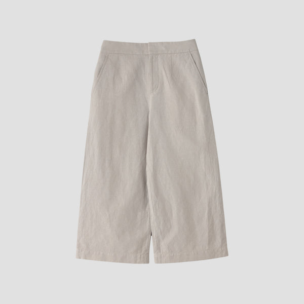 COTTON LINEN TROUSERS