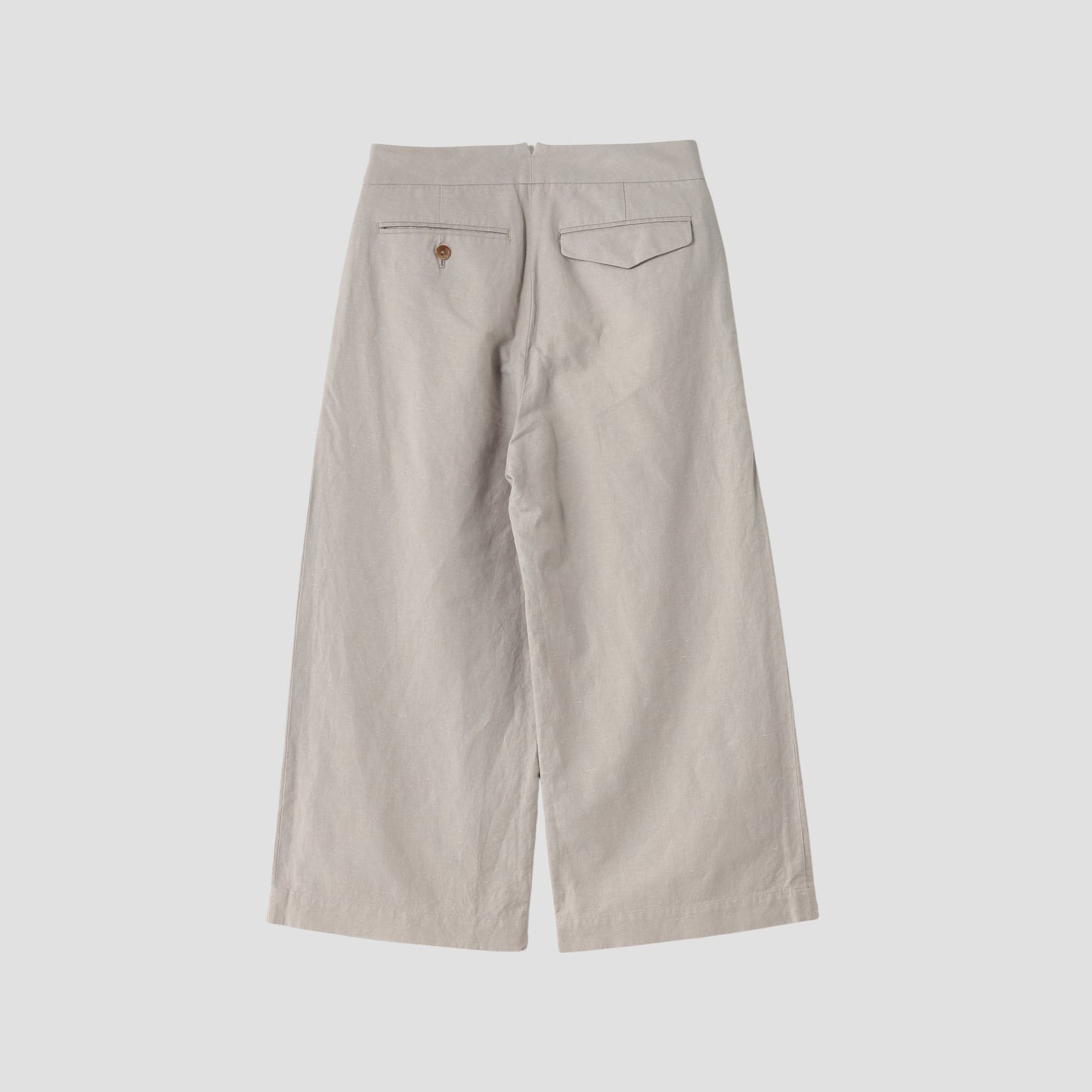 COTTON LINEN TROUSERS