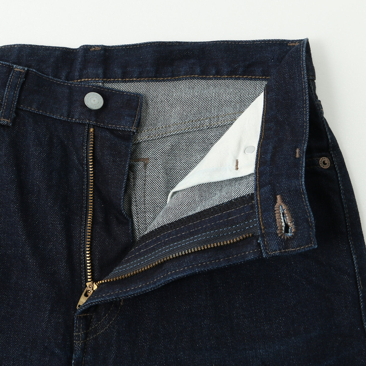 PURE INDIGO DENIM TROUSERS