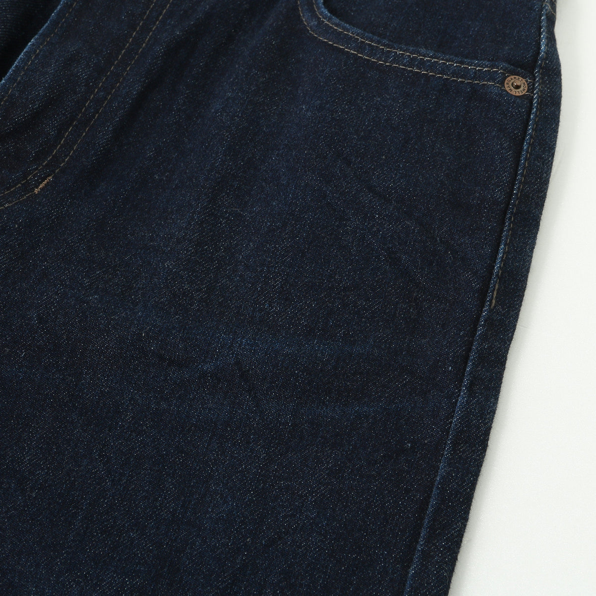 PURE INDIGO DENIM TROUSERS